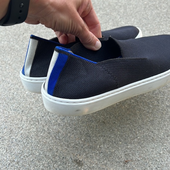 Rothy’s Slip On Sneaker Black Size 7.5 - Picture 7 of 8